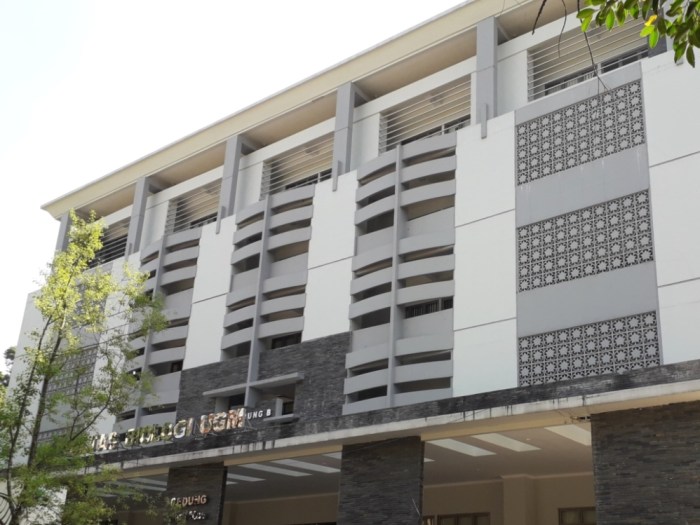 Fakultas biologi ugm gedung b