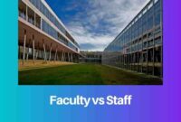 Staff faculty difference between figure pediaa ranking company