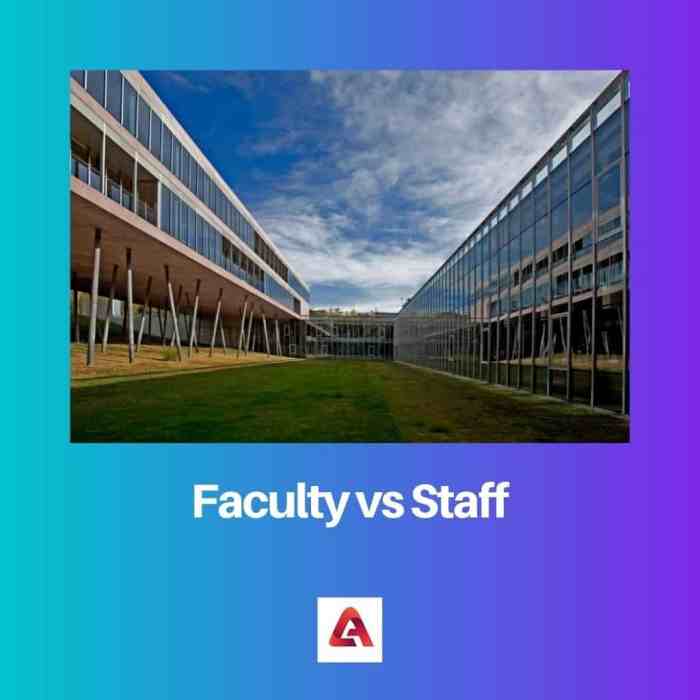 Staff faculty difference between figure pediaa ranking company