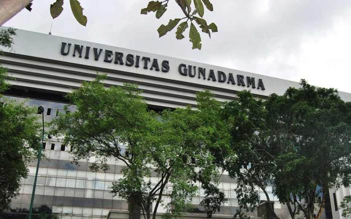 Jurusan universitas gunadarma