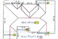 Roof area calculate