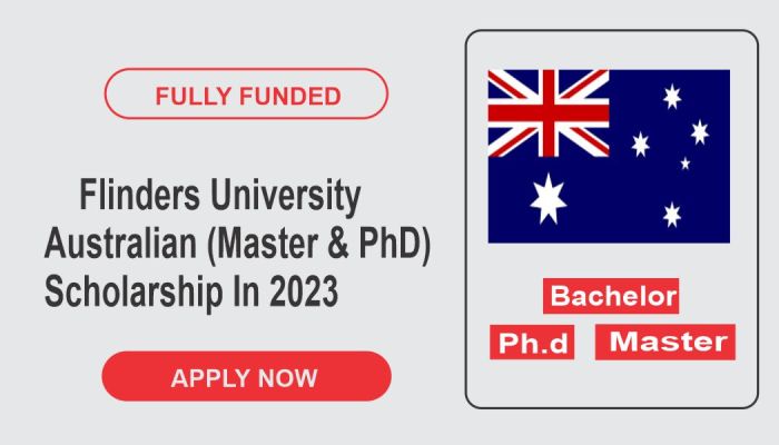 Beasiswa riset s2 dan s3 di flinders university australia 2