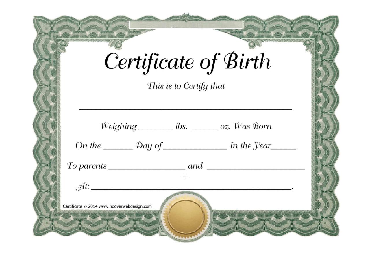 Certificates birthcertificate typo