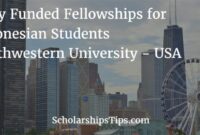 Fully funded doctoral fellowships for indonesian students northwestern university usa