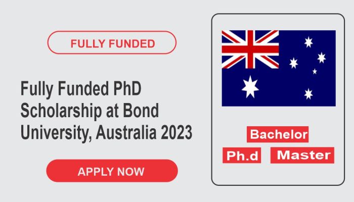 Beasiswa s3 di bond university australia