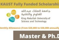 King abdullah university of science and technology scholarship 1 s2 3