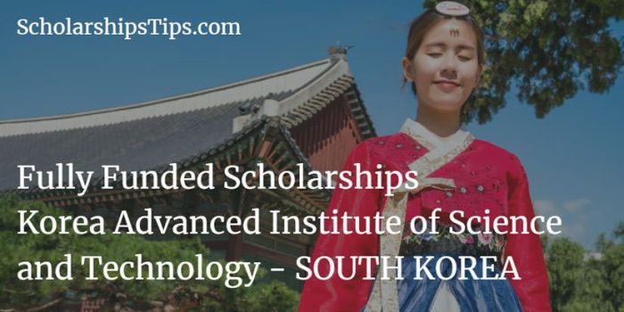 Beasiswa full s1 korea advanced institute science technology