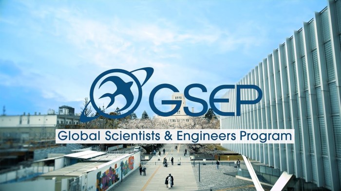 The global scientists and engineers program gsepmext tokyo institute of technology s1 1