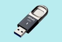 Usb flash drive stored