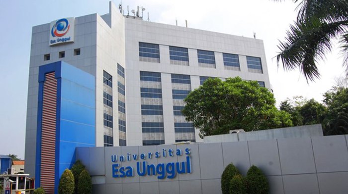 Akreditasi jurusan di universitas esa unggul