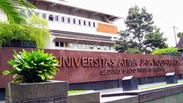 Jaya atma yogyakarta universitas conference logo communication mass