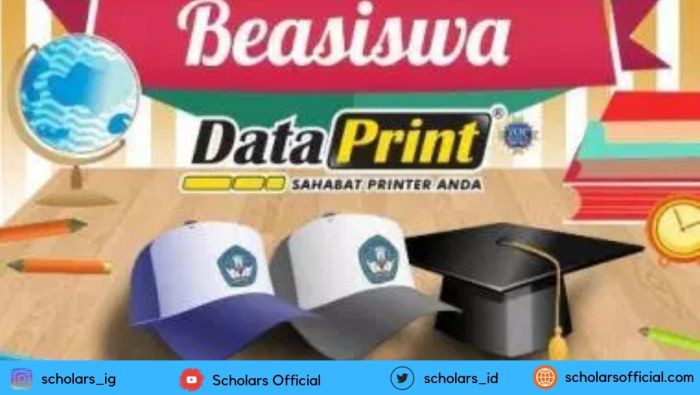 Beasiswa dataprint untuk pelajar smp sma d3 d4 dan s1