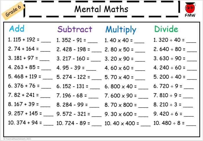 Kuis matematika kelas 6 semester 1