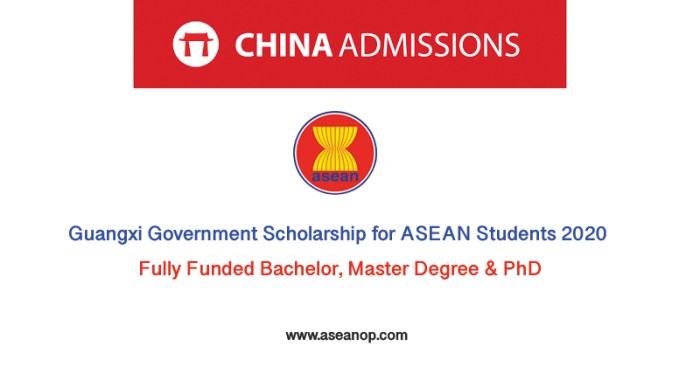 Guangxi government scholarship for asean students s1 1