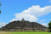 Borobudur candi sejarah bahasa inggris