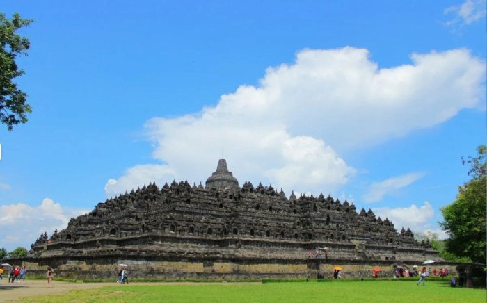 Borobudur candi sejarah bahasa inggris