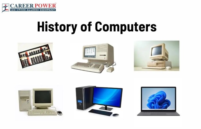 Computer timeline computers history des geschichte vexels designs vector ai