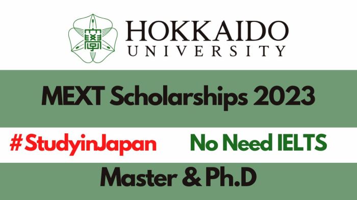 Mext university of hokkaido s1 s2 s3 1