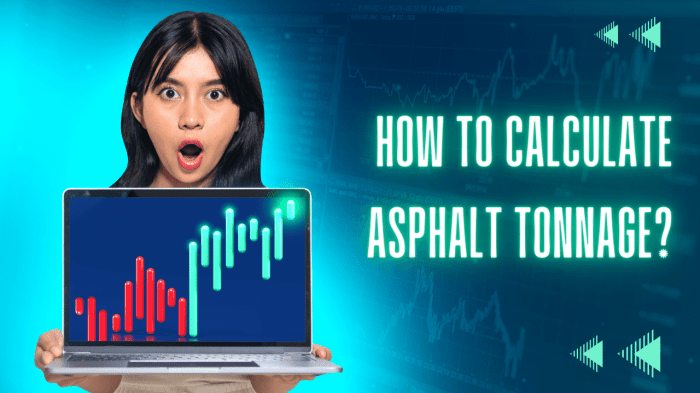 Asphalt calculate quantity