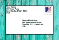 Letter address addressing sample format if phone number faq mail