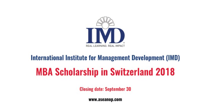 Beasiswa s2 di international institute for management development swiss