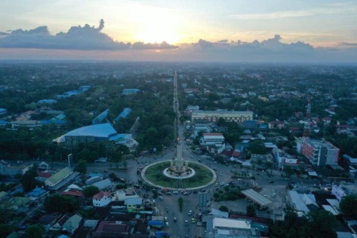 Ub rektorat universitas brawijaya gedung fauzi