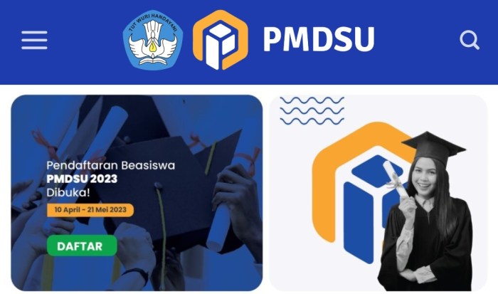 Beasiswa pmdsu dari kemenristekdikti