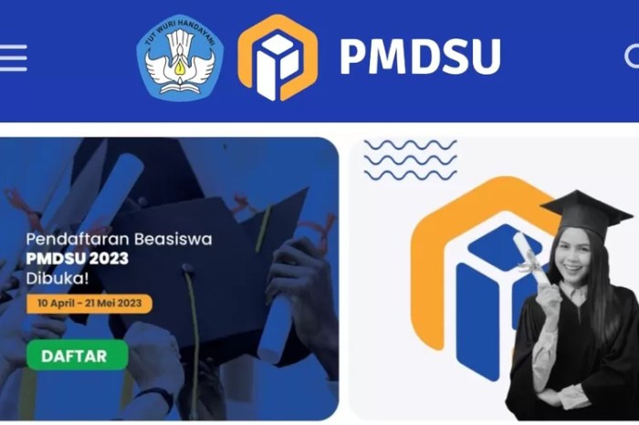 Beasiswa pendidikan magister menuju doktor untuk sarjana unggulan pmdsu