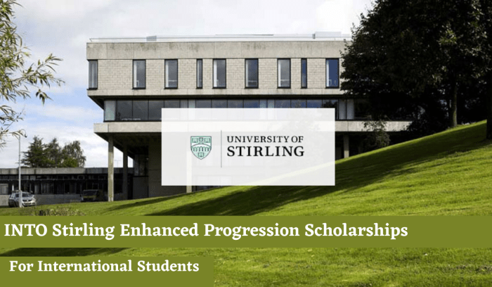 Into stirling progression scholarships s1 s2 1