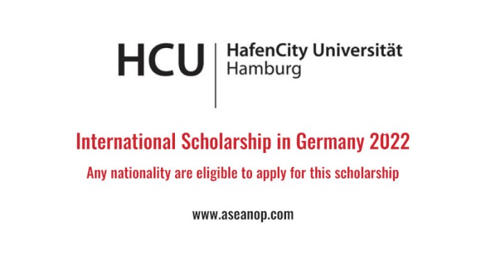 Beasiswa universitas hamburg