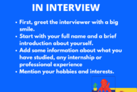 Perkenalan diri interview bahasa inggris