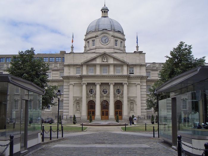 Former government building