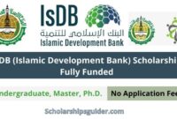 Beasiswa s1 s2 s3 dan postdoc dari islamic development bank