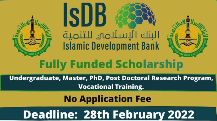 Islamic development bank scholarship s1 1