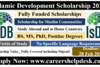 Beasiswa s1 s2 s3 dan postdoc dari islamic development bank isdb