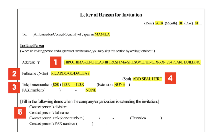 Contoh surat izin suami untuk visa dalam bahasa inggris