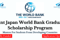 Beasiswa s2 dari joint japan world bank graduate scholarship program