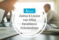 Justus louise van effen excellence scholarships tu delft s2 1