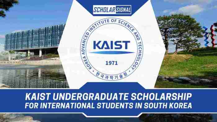 Beasiswa s1 oleh kaist di korea selatan