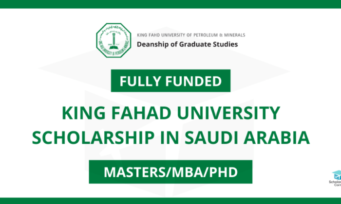 Beasiswa s2 dan s3 di king fahd university of petroleum minerals kfupm arab saudi