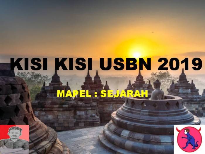 Soal usbn sejarah indonesia sma 2019 dan jawabannya