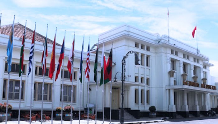 Gedung merdeka bandung bangunan ruang konferensi