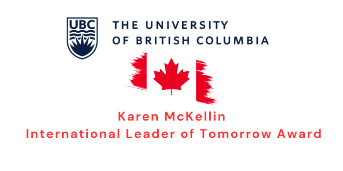 Karen mc kellin international leader of tomorrow award university of british columbia s1 1