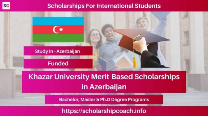 Khazar university merit scholarship s2 1