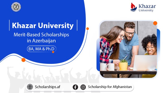 Khazar university merit scholarship s2 1