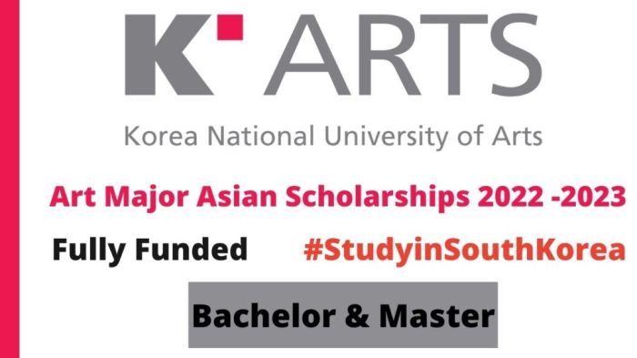 Beasiswa s1 dan s2 di korean national university of arts korea