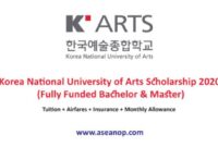 Beasiswa s1 dan s2 di korea national university of arts korea