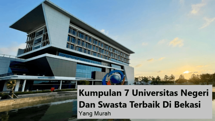 Universitas negeri di bekasi akreditasi a