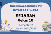 Kunci jawaban lks sejarah indonesia kelas 10 semester 1