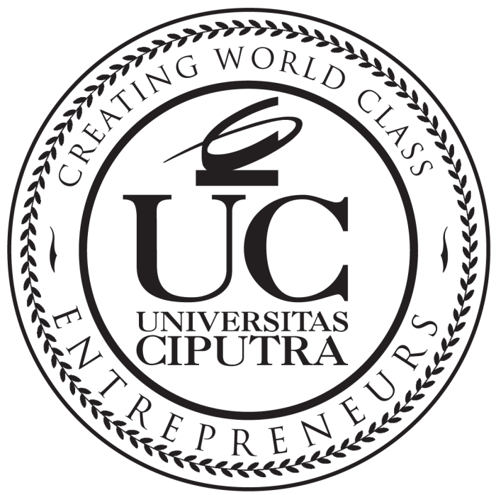 Logo universitas ciputra